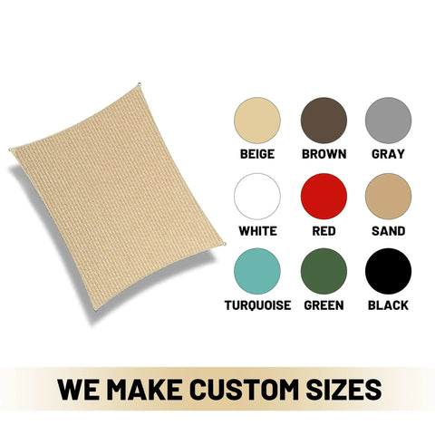 Right Triangle Shade Sail Canopy 12x12x17 for Patio and Backyard UV Blocking 185Gsm HDPE Fabric color options
