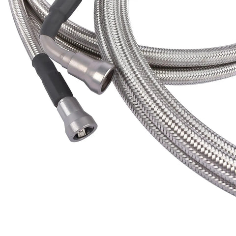No Sweat Fuel Line Quick Fix Kit For Chevy Silverado And GMC Sierra 1500 Classic 2004 To 2007 V8 Gas braided stainless steel fuel line