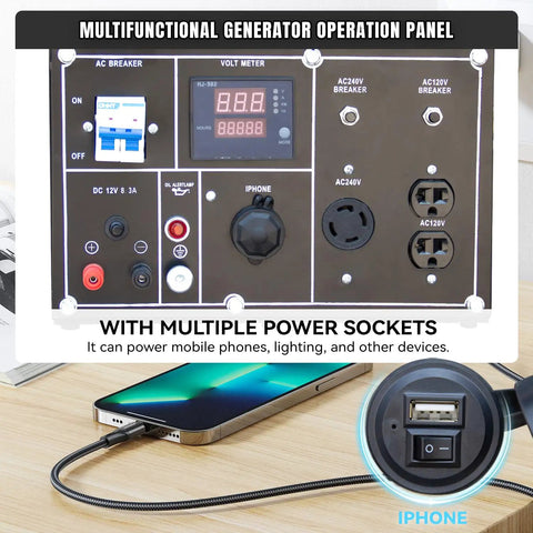 Get This Badass 3-in-1 MutsMover Gas Powered Air Compressor Generator And Welder. With A Massive 15HP Engine, 30 Gallon ASME Tank, And 19 CFM Flow, It Packs 6000W Power For Heavy Duty Job Sites. Perfect For Truck Mounted Industrial Use Or Remote