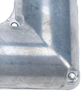 Heavy Duty 3/4 Inch Emt Conduit Fitting Inside Corner Pull Elbow 90 Degree Bend close-up view, zinc alloy material, ideal for electrical runs.