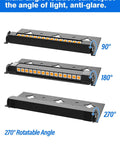Lit 5W LED Retaining Wall Lights 8 Pack Outdoor Hardscape Landscape Paver Lights Low Voltage 12V 24V IP66 Waterproof