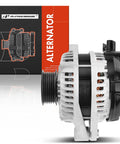 Side view of Beefy 130Amp Alternator For Honda Odyssey 2005 2006 2007 Pilot 2005 2008 Ridgeline 2006 Acura MDX 2005 TL 2005