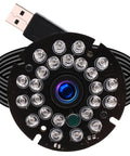 1.0 Megapixel 720p USB Camera with IR Cut, IR LED for day/night, USB 2.0 plug and play, UVC compatible, 3.6mm lens.