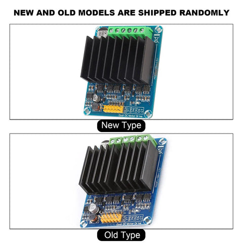 Dual Channel H Bridge Motor Driver Board 5V To 12V 0 To 30A DC Motor Controller For Robot Smart Car And Stepper Motors comparison