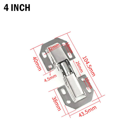 4 Pack Cabinet Soft Close Hidden Hinges Surface Mount Heavy Duty Concealed Hinges dimensions for kitchen cabinets installation guide