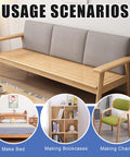 Usage scenarios for 181Pcs M6 Hardware Kit All In One For Wood Furniture And Baby Crib Screws Set; sofa, bed, bookcase, chair.