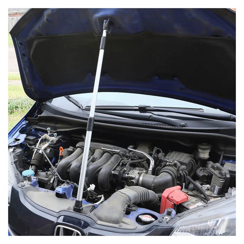 Universal Hood Prop Rod Extends From 21 Inches To Nearly 48 Inches, Handy Go To Auto Repair Tool That Holds Hood Steady For Engine And Body Work.