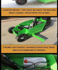 Heavy Duty Electric Vacuum Lifter Featuring Dual Mobile Suction Cups For Glass Granite Marble Slabs And Plywood Sheets, showcasing strong chassis and maintenance free battery.