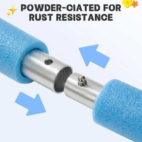 Kids 40 Inch Round Tree Swing Seat assembly detail highlighting powder-coated rust-resistant metal frame connection.