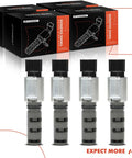 4 Piece VVT Solenoid Kit For Toyota And Lexus Intake And Exhaust Left And Right Direct Fit Easy Install Plug In Ready