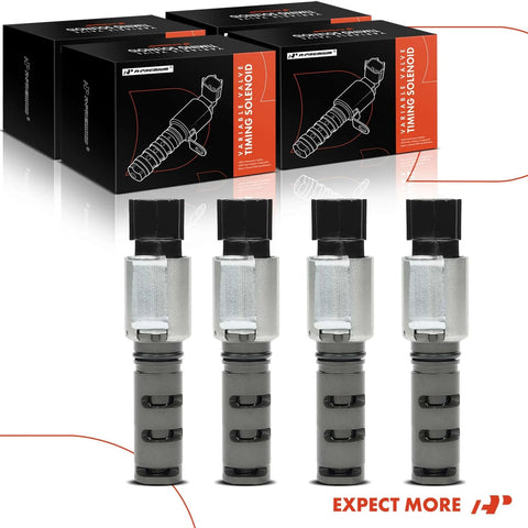 4 Piece VVT Solenoid Kit For Toyota And Lexus Intake And Exhaust Left And Right Direct Fit Easy Install Plug In Ready