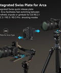 Cage Kit for Sony A6700 with HDMI Cable Clamp and Built In Quick Release Plate Arca Type Rig on tripods and gimbals