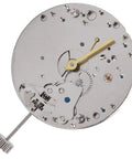 Highly Precise Mechanical Watch Movement Replacement For Pros In Watch Maintenance Durable Alloy Silver One And A Half Inch Diameter