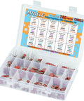 Must-Have 180Pcs Metallized Film Capacitor Kit For DIY Electronics, PCB And Arduino Projects, 15 Values, 400V to 630V DC
