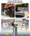Powerful Cordless Air Duster With LED Display and Brushless Motor in portable use and multiple settings configuration