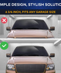 Comparison of Ford F-150 with factory antenna and Ford F-150 6.34 Inch Antenna Mast, Premium Short Car Wash Proof Radio Antenna