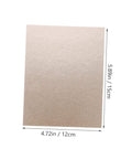 Single sheet from Beige Mica Plate Sheet Set, 10 Pcs for Microwave Oven Heat Insulation and Fireproof Shield, Replacement and Repair Kit