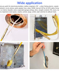 Using 11Ft Fiberglass Duct Rodder Kit For Wire And Cable Pulling Flexible And Durable Fish Tape for electrical installation