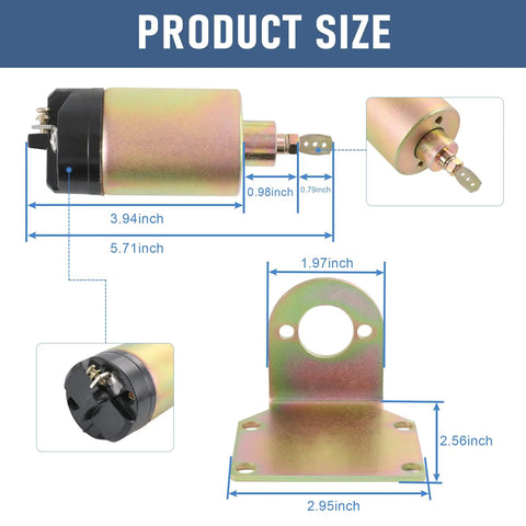60 Pound Shaved Door Handle Trunk Solenoid Popper Kit Street Rod Design To Pop Open Doors Hoods And Trunks With Push Button Switch Bracket And Wiring For Easy Secure Auto Access For Hot Rod Enthusiasts