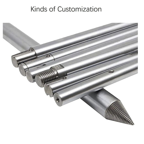 Kinds of Customization: Two Pack 10mm By 1000mm Chrome Plated Case Hardened Linear Rod Shaft Guide Rail For Ultra Smooth Motion, Precision Chrome Steel With H8 Tolerance, Metric 39.37 Inch Length, Custom Lengths And End Processing.