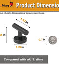 Heavy Duty Magnetic Hooks That Grab Up To 100lbs On Vertical Surfaces With 20lbs On Horizontal Neodymium Strength size comparison