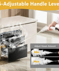 Grab And Go Handheld Steam Cleaner With 1000ml Water Tank For Extended Runtime Smooth Operator multipurpose steam control in action.