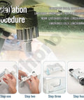 Step-by-step installation of CR12 Lawn Tractor Steering Rack Kit Replacement Compatible With Cub Cadet CC30 series