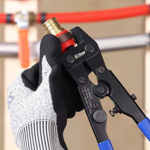 PEX Copper Ring Removal Tool Decrimper For Copper Crimp Rings In Half Inch, Three Quarter Inch, And One Inch Sizes, Easy Dial