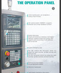Schematic diagram of the operation panel of Beast 110V Single Phase CNC Milling Machine With 12000RPM Spindle For Drilling, Milling, Tapping