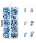 All In One Grease Fitting Kit 50 Piece Automotive Zerk Fittings Brass Lubrication Set contents and arrangement