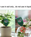 Portable Plant Moisture Meter No Battery Needed Plug And Play Indoor Outdoor Soil Tester Kit used with potted plant not in water