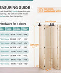 Heavy Duty Bifold Barn Door Hardware Kit 66 Inch Sliding Track For Up To Four 16 Inch Panels With Quiet Rollers and Pivot