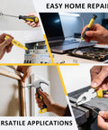 21V Drill Kit With 170 Pieces, portable home repair set in use for house repairs and everyday handyman jobs