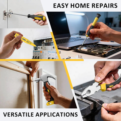 21V Drill Kit With 170 Pieces, portable home repair set in use for house repairs and everyday handyman jobs