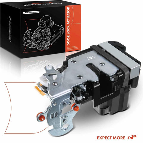 Front Door Lock Actuator Driver Side For Chevy Silverado Suburban Tahoe Avalanche GMC Sierra Yukon Cadillac Escalade Front Left Direct Fit With Keyless Entry Compatible Easy Install Durable Auto Lock Component
