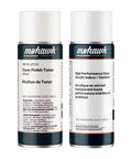 Pro Real Deal Slick Wood Repair Touch Up Kit With Stain And Satin Seal Aerosol Spray For Hardwood Floors And Cabinets Quick Drying Color Match Restoration Duo, two 13 oz spray cans, one clear, one tone finish.