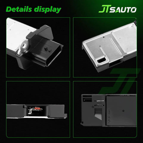 Mass Air Flow Sensor Upgrade For Nissan Infiniti 5 Pin MAF Plug And Play Direct Fit Replacement For 350Z 370Z Altima Armada Cube Frontier GTR Maxima Murano NV Series Improve Idle And Throttle Response, black plastic sensor with metal plate