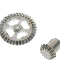 Bevel Gear Set 35T 15T For RC Cars And Trucks AXIC1494 Compatible Upgrade Kit With High Precision Metal Gears, Smooth Mesh