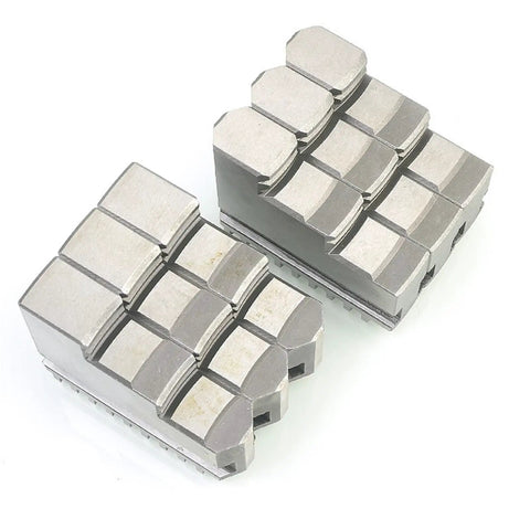 Heavy Duty Three Jaw Self Centering Lathe Chuck Jaws Set Crafted From Premium Alloy Steel For Rock Solid Grips And Top Shelf Precision Turning Projects Professional Grade K11 Replacement Scroll Jaws