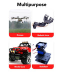 Multipurpose applications of Badass 20 kg Digital Servo Motor With Rugged All Metal Gears And Heavy Torsion Capacity For RC Cars And Robots.