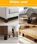 Heavy Duty Adjustable Bed Support Legs Four Pack No Fuss Height Stabilizers For Mattress Frame Center Post Anti Sag Foundation by furniture