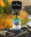 2 Pack Refillable Empty 1Lb Propane Tanks For Camping And Hiking DOT Compliant And Eco Friendly Gas Cylinders with stove