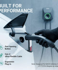 Level 2 EV Charger 48A 11.5KW 240V For Home Use, Fast 46 Mile Per Hour Charge, Adjustable 6-48A, Hardwired Install, UL ETL Energy Star Certified, 60A Breaker Required, Compatible With Most EVs on Tesla port