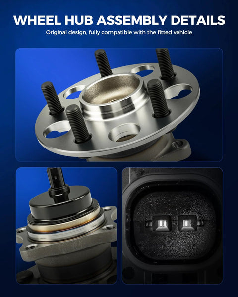 Beefed Up Rear Wheel Bearing And Hub Assembly Direct Fit For Lexus ES350 ES300h 2019 2023 Toyota Avalon 2019 2022 Camry 2018 2024