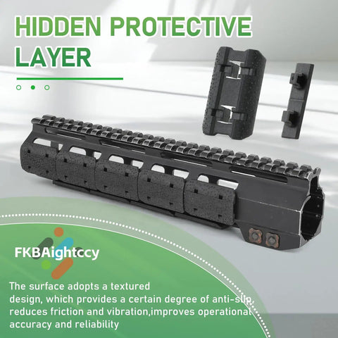 12 Pack Wide Rail Pressure Switch Cable Guides Clips For M System Black Premium Aluminum Alloy on rail grooves.
