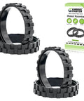 Anti Slip Roomba Wheel Replacement Set 4 Pack For All Roomba Series 500 600 700 800 900 Including E5 E6 I7 Durable Rubber Wheels
