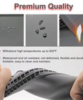 Pro Grade Silicone Soldering Mat With 932 Fahrenheit Heat Resistance showing flexibility and heat resistance features