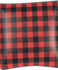 Magnetic Mallet Putter Cover With Dope Fleece Lining And Water Resistant Build Bold Creative Headcover Designs Black Red Plaid