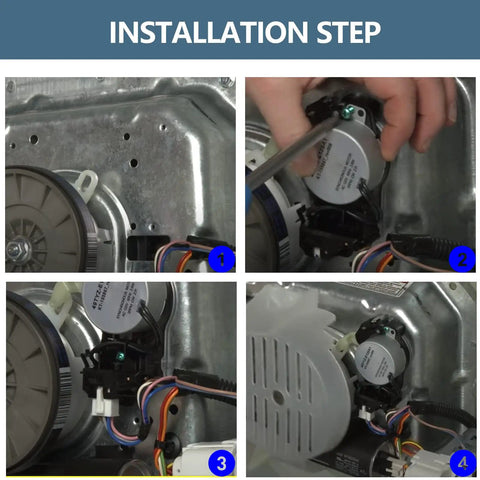 Installation steps for Washer Shift Actuator Replacement For Whirlpool Washers Plug And Play Direct Fit Replaces W10913953 W10597177 W10815026