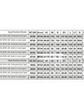 Rock Solid CNC Tool Holder Adapter Sleeve Bt50 To Bt40 Collet Interface dimensions chart for milling machine specifications.